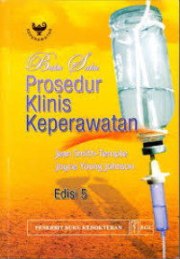 Image of Buku Saku Prosedur Klinis Keperawatan