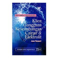 Image of Klien Gangguan Keseimbangan Cairan dan Elektrolit